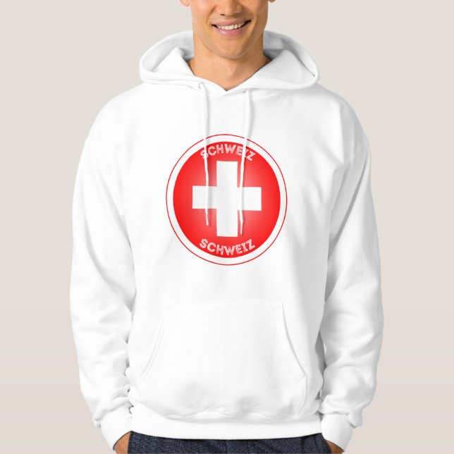 Moletom Cruz Suíça Schweiz (Frente)