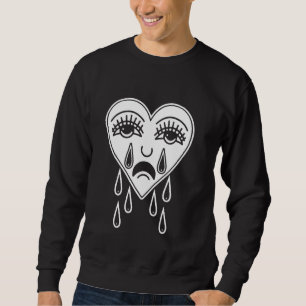Moletom Crying Heart American Traditional Tattoo Old Schoo