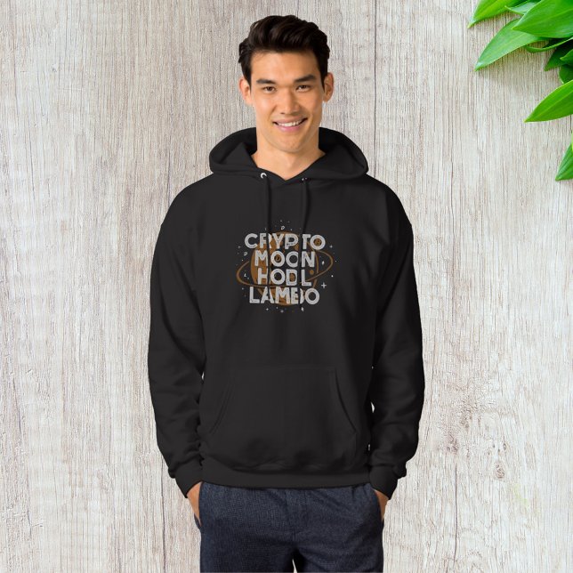 Moletom Crypto Lua HODL Lambo (Criador carregado)