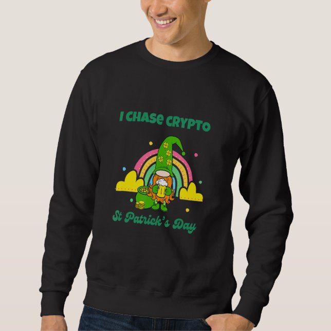 Moletom Crypto Rua Patrick I Chase Crypto Engraçado Irish  (Frente)