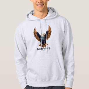 Moletom Crystal Eagle em Voo - Símbolo de Força