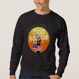 Moletom CTR Missionário da Missão LDS do Texas Houston Mor