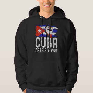Moletom Cuba Patria Y Vida Cuban Freedom Movement Caus