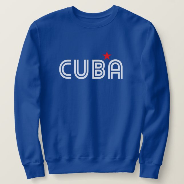 Moletom Cuba Retro (Frente do Design)