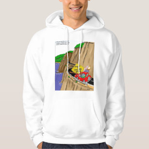 Moletom Cuidado com a queda dos sinos Engraçado Hoodie pel
