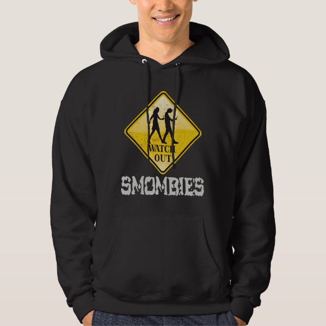 Moletom Cuidado com os Smombies (Frente)