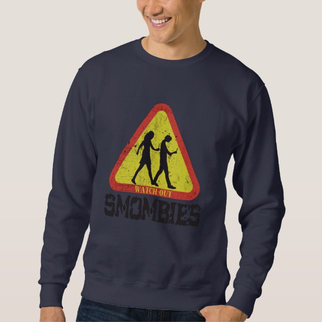 Moletom Cuidado com os Smombies (Frente)