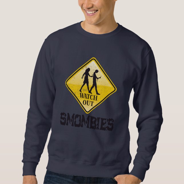 Moletom Cuidado com os Smombies (Frente)
