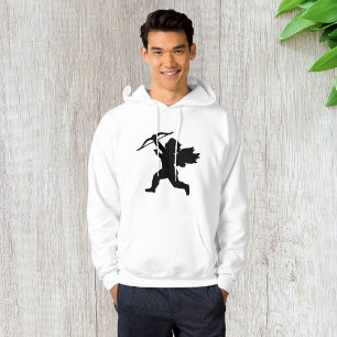 Moletom Cupid Silhouette Mens Hoodie