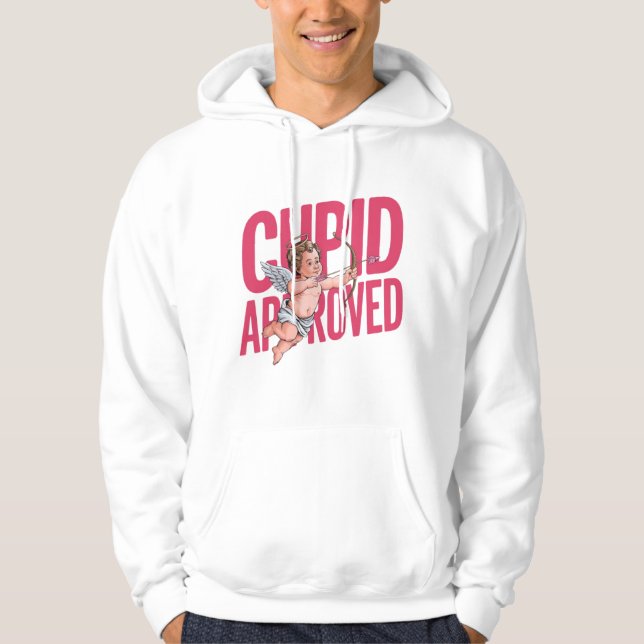 Moletom Cupido aprovado Unisex (Frente)
