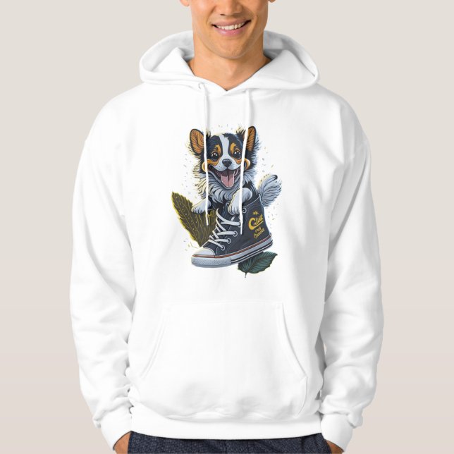 Moletom Cupido Cortado No Sneaker (Frente)