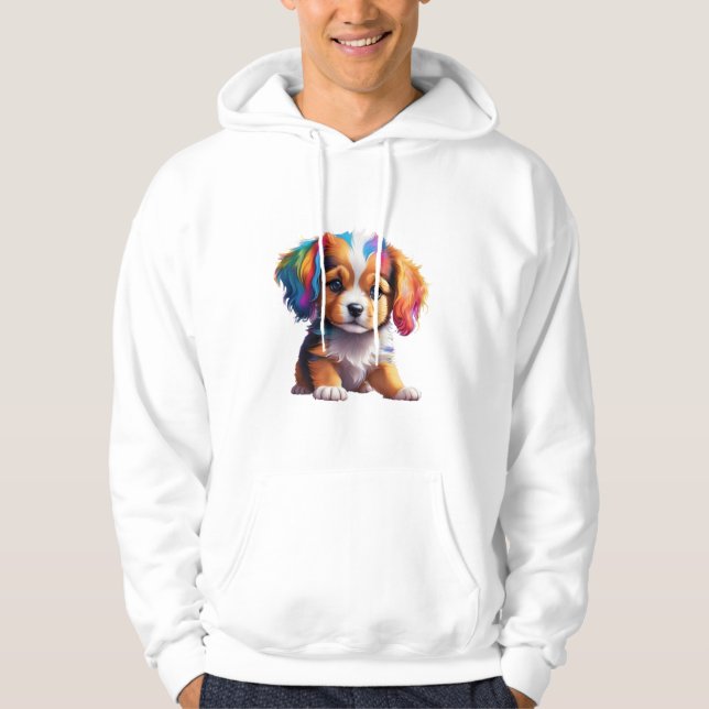 Moletom Cuppy cômoda feito de cores líquidas 1 (Frente)
