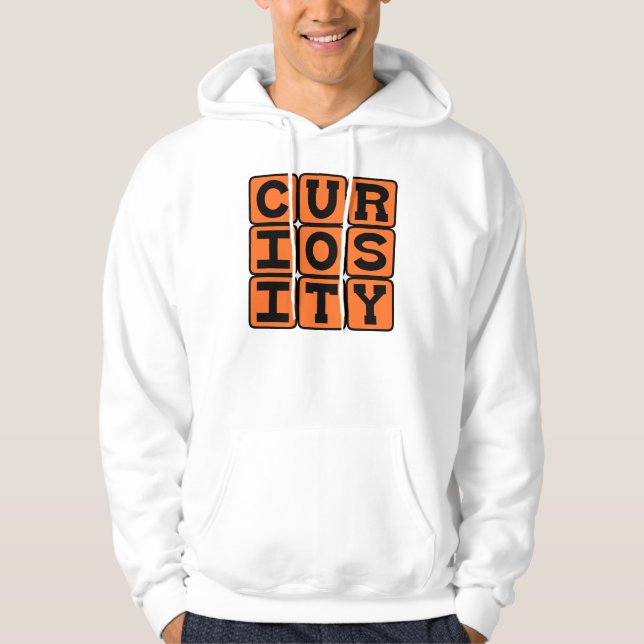 Moletom Curiosidade, Matou o Gato (Frente)