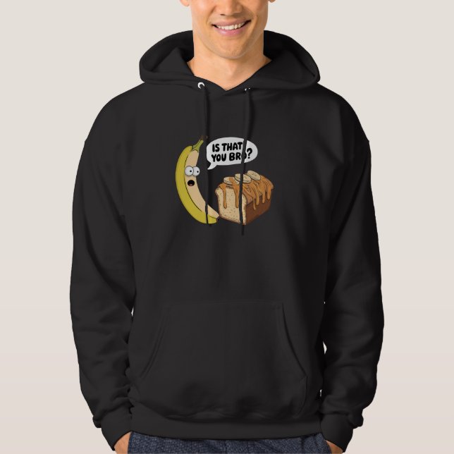 Moletom Curioso É Que Você Pão De Banana, Comida Humor Des (Frente)