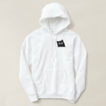 Moletom Curious Black Cat Cute Minimal Cat Design<br><div class="desc">A cute minimalist black cat with curious wide eyes peeking up. This playful cat design is perfect for cat lovers who enjoy simple, funny, and expressive animal art. The clean silhouette and adorable eyes give this design a charming personality while keeping it modern and versatile. Perfect for everyday wear, casual...</div>