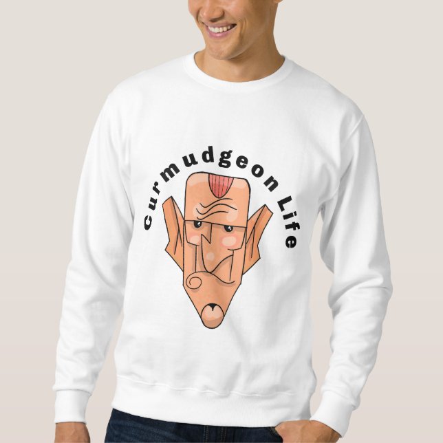 Moletom Curmudgeon Life (Frente)