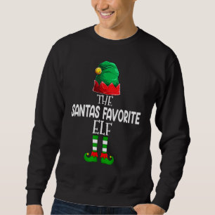 Moletom Custo de Correspondência da Família de Natal Elf F