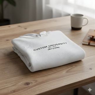 Moletom Custom University Name Year Major Design