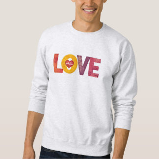 Moletom Customizable Valentine's Day Heart Love Women’s 
