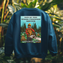 Moletom Customize Firewood Sales Business Promotional