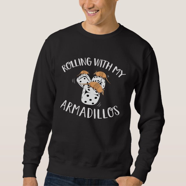 Moletom Cute Armadillo Whisperer Wildlife Animal (Frente)