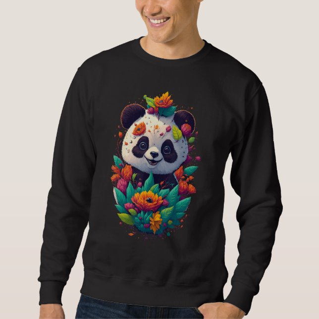 Moletom Cute baby panda (Frente)