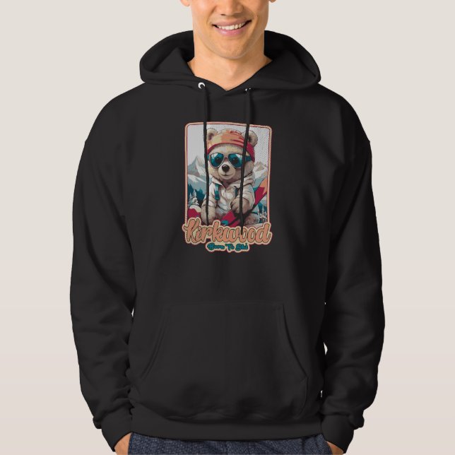 Moletom Cute Bear Kirkwood Mountain Ski (Frente)