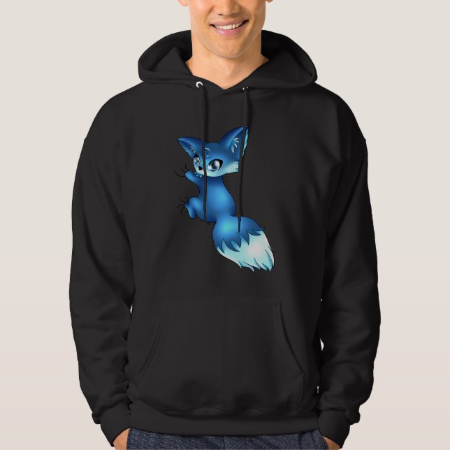 Moletom Cute Blue Fox,   Animals (Frente)