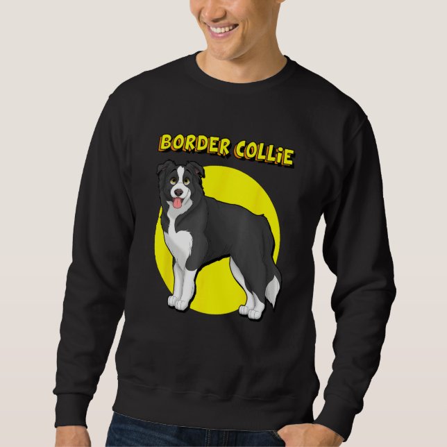 Moletom Cute Border Collie (Frente)