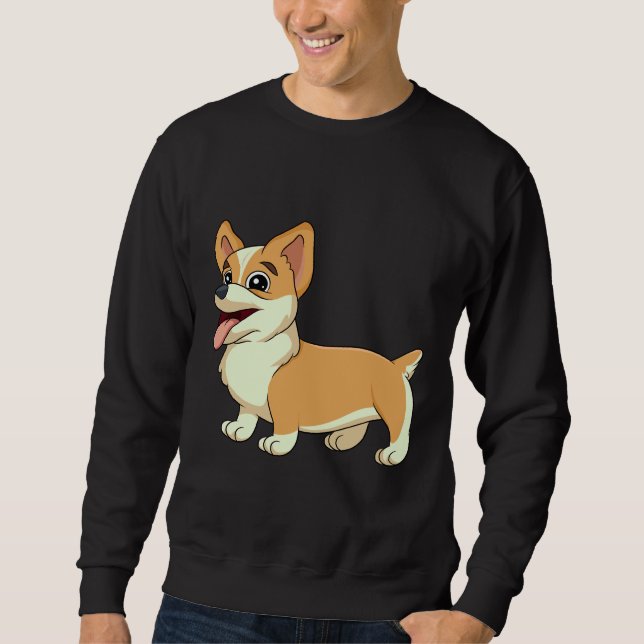 Moletom Cute Corgi      (Frente)