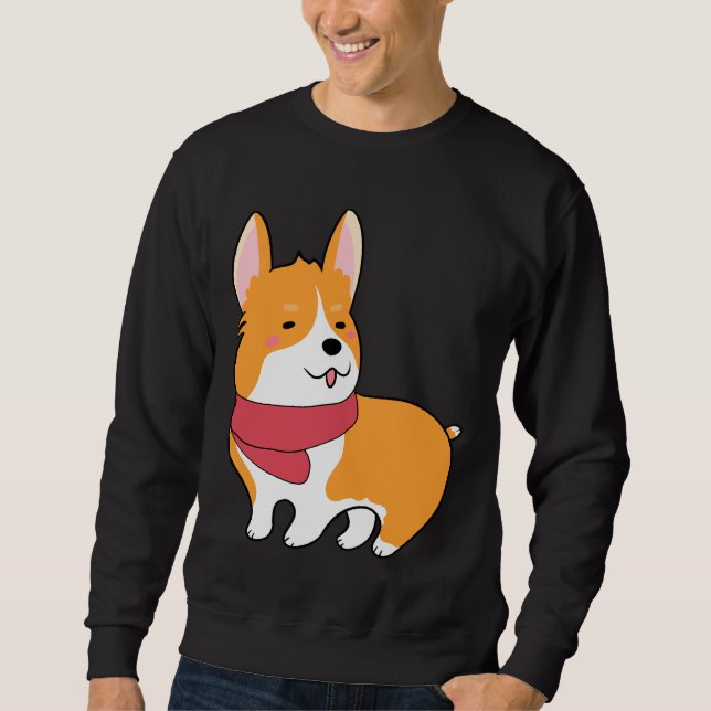 Moletom Cute Corgi 527 (Frente)