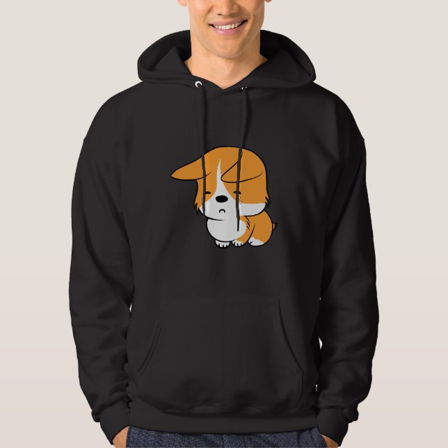 Moletom Cute Corgi 733 (Frente)