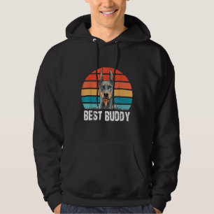 Moletom Cute Doberman Dog Lover Retro Vintage Funny Best B