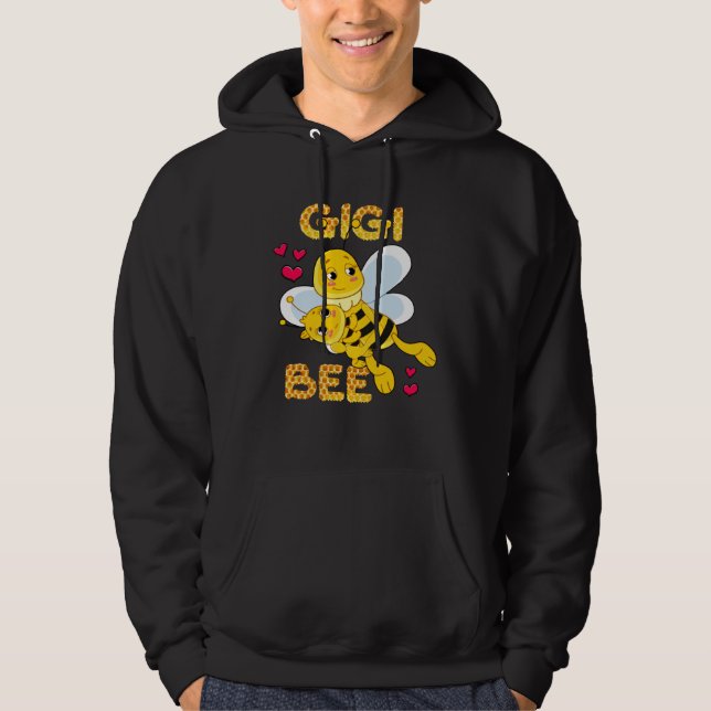 Moletom Cute Gigi Bee Mother's Day Beekeeper Matching Fami (Frente)