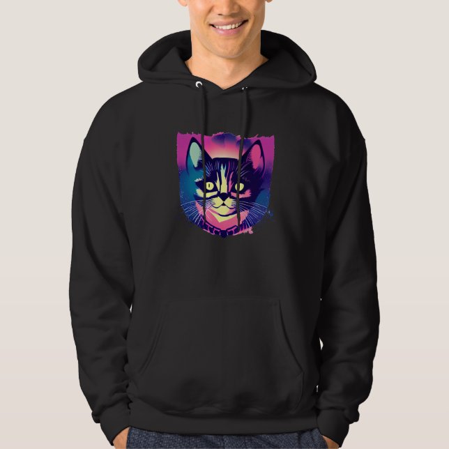 Moletom Cute Grunge Kitty Cat Animal  Kitty Cat (Frente)