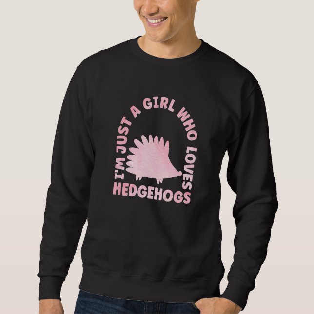 Moletom Cute Hedgehog Outfit for Hedgehog Lovers Apparel W (Frente)