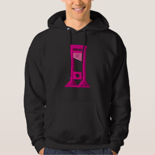 Moletom Cute Kawaii Rosa Guillotine Negro Homens