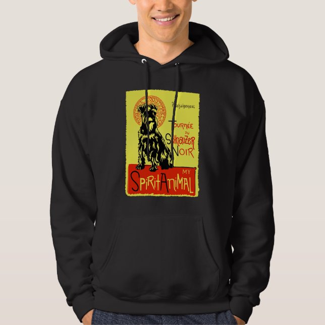 Moletom Cute Miniature Schnauzer Dog Mini Schnauzer (Frente)