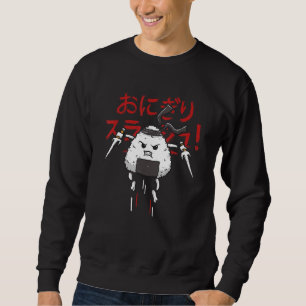 Moletom Cute Onigiri Rice Ball Ninja Otaku Weeb