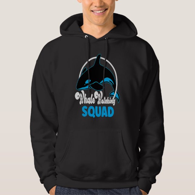 Moletom Cute orca whale watching Squad (Frente)