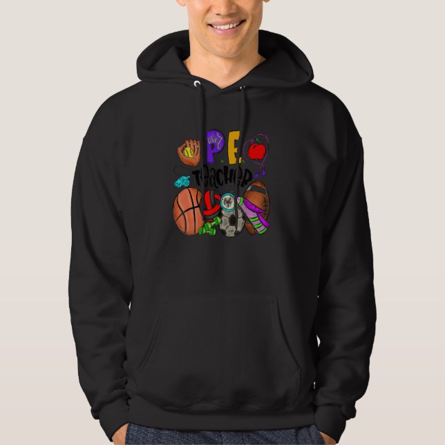 Moletom Cute Physical Education Back To School Phys Ed Tea (Frente)