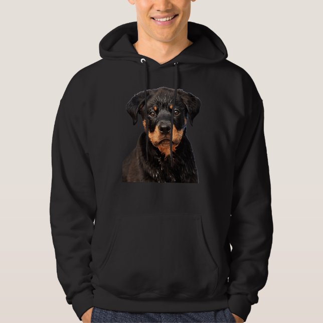 Moletom Cute Rottweiler Engraçado (Frente)
