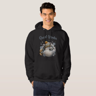 Moletom Cute Sleeping Arctic Fox Hoodie