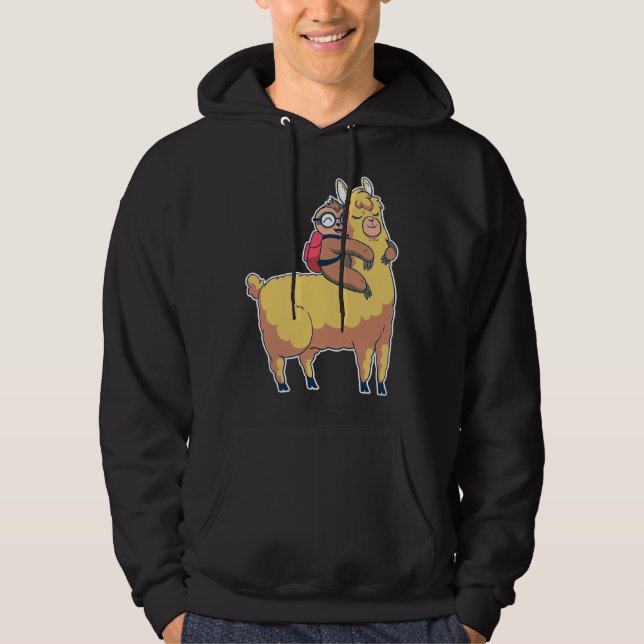 Moletom Cute Sloth Llama 90 (Frente)