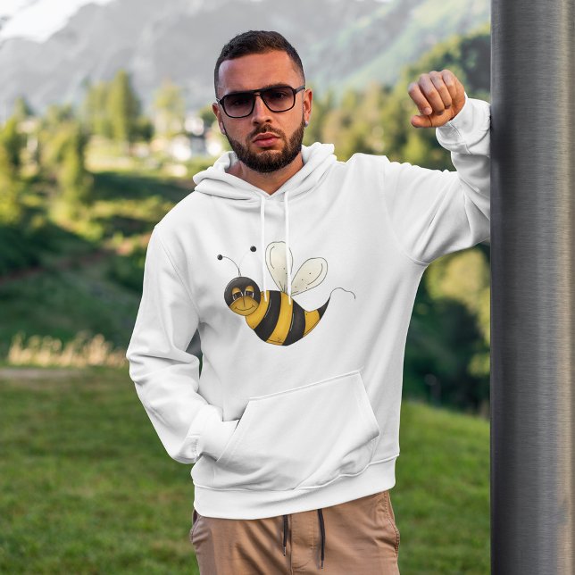 Moletom Cute Smiling Bee Hoodie (Criador carregado)