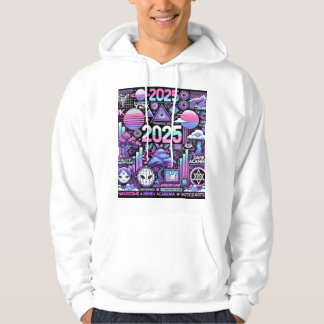 Moletom Cyber Dream 2025 - Futurística Hoodie