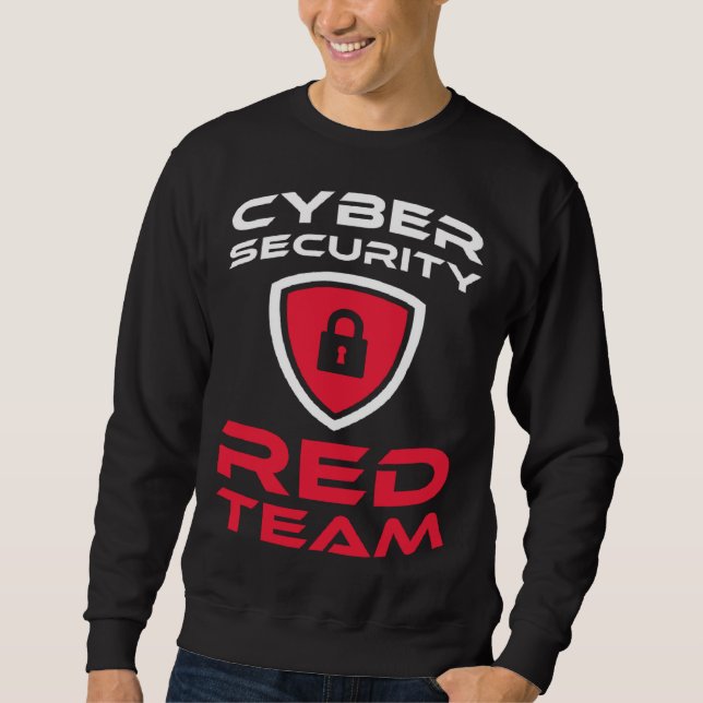 Moletom Cyber Security Red Team for all Computer Fan (Frente)