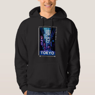 Moletom Cyberpunk Tokyo Streetwear Aesthet Japonês