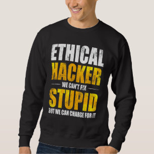 Moletom Cybersecurity do Hacker Ético - Testor 6 da Caneta