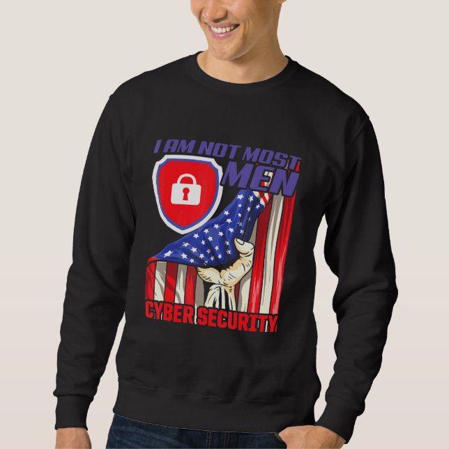 Moletom Cybersecurity IT Analyst Certified Tech Security 1 (Frente)
